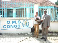 Equipe partec à l'OMS Congo: cliquer pour aggrandir